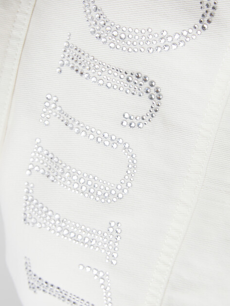 Женская джинсовая куртка LIU∙JO, Артикул UA5165, молочно-белый | 4313217. Ракурс 3