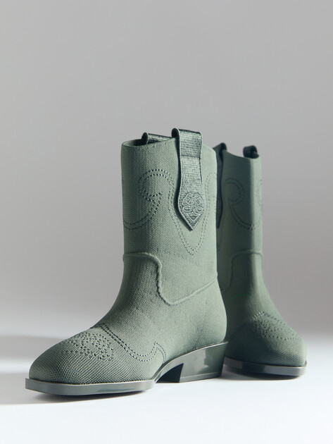 Казаки TENDANCE, Артикул AF23A15H-1, серо-зеленый | 4313246. Ракурс 6