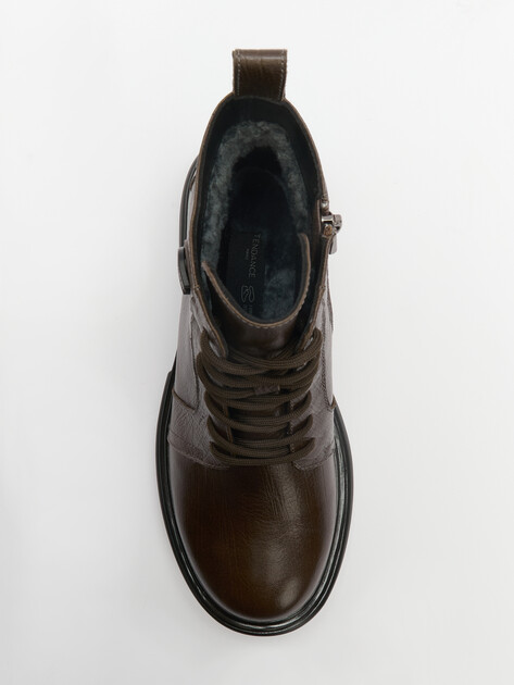 Женские ботинки TENDANCE, Артикул TW-A80-200, зеленовато-коричневый | 4313495. Ракурс 5