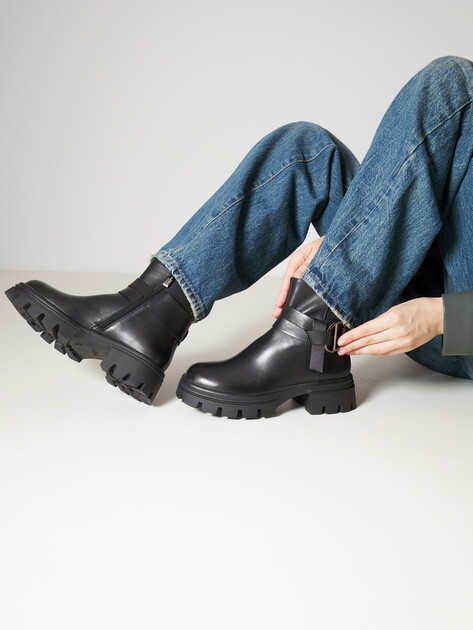 Женские ботинки TENDANCE, Артикул TW-A111-331, черный | 4313804. Ракурс 2