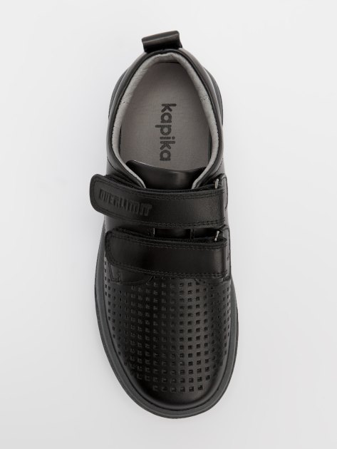 Детские полуботинки KAPIKA, Артикул 231886н, черный | 4313995. Ракурс 4