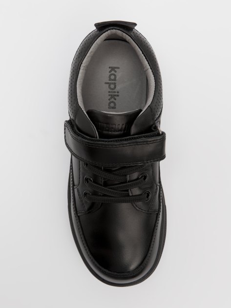 Детские полуботинки KAPIKA, Артикул 231878-1, черный | 4314003. Ракурс 4