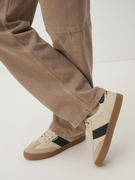 Мужские кеды S.OLIVER SANAKO1, Артикул 5-5-13609-44, серо-бежевый | 4314155. Ракурс 2