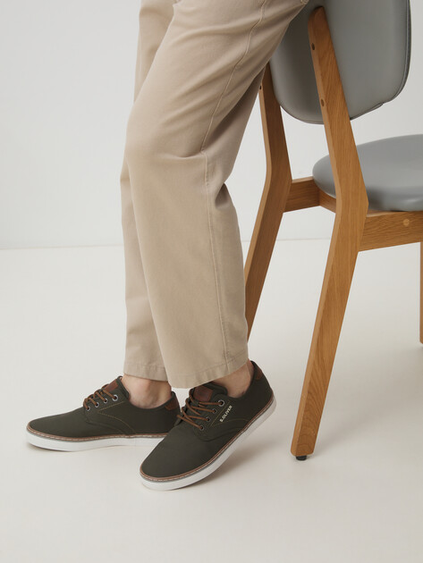 Мужские кеды S.OLIVER SANAKO1, Артикул 5-5-13620-42, хаки | 4314206. Ракурс 2