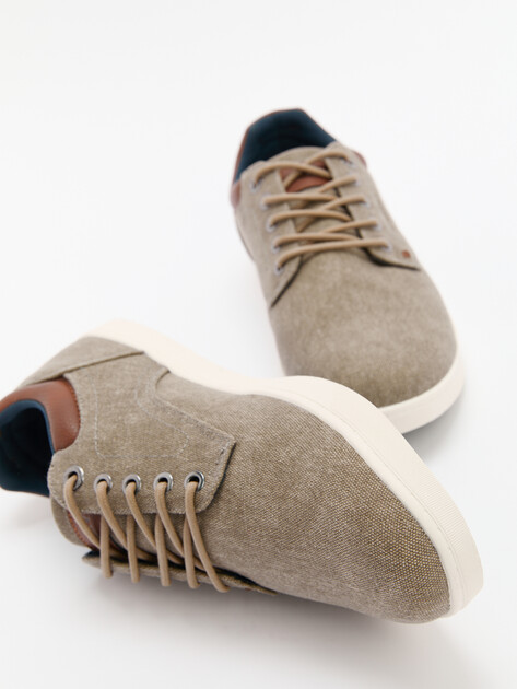 Мужские кеды S.OLIVER KOLO, Артикул 5-5-13662-44, серо-коричневый | 4314392. Ракурс 6