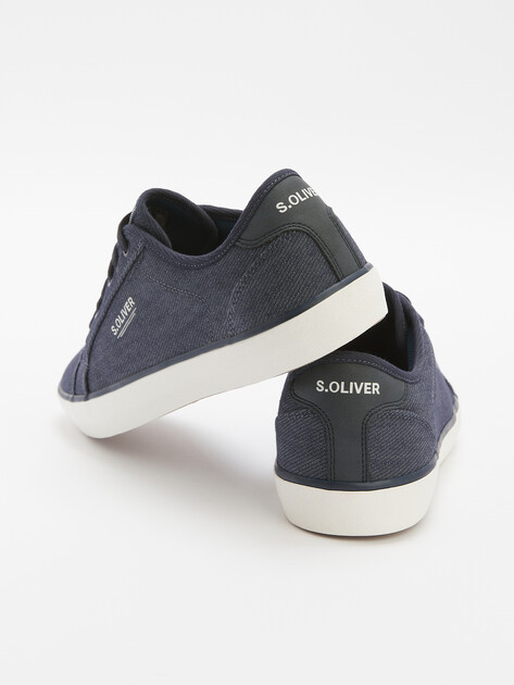 Мужские кеды из денима S.OLIVER SANAKO1, Артикул 5-5-14616-44, темно-синий | 4314451. Ракурс 6