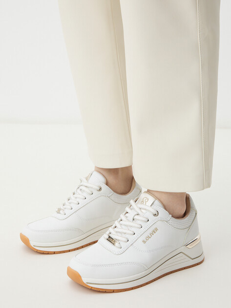 Женские кроссовки S.OLIVER VIO, Артикул 5-5-23613-24, белый | 4314537. Ракурс 2 Женские кроссовки S.OLIVER VIO, Артикул 5-5-23613-24, белый | 4314537. Ракурс 2