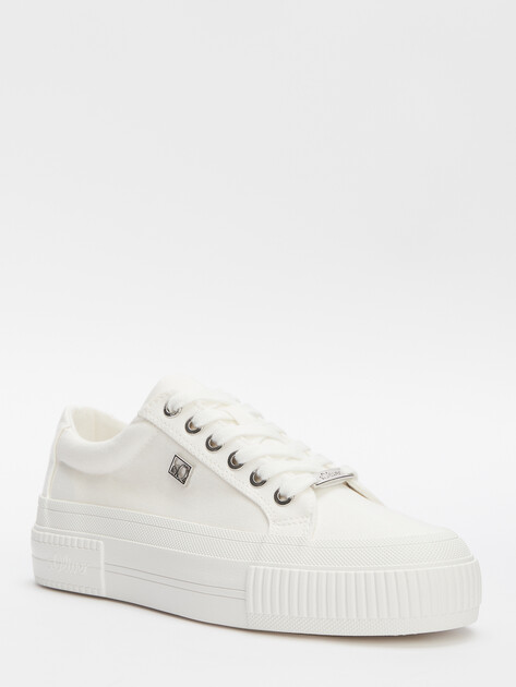 Женские кеды из денима S.OLIVER THERA, Артикул 5-5-23625-44, белый | 4314613. Ракурс 3