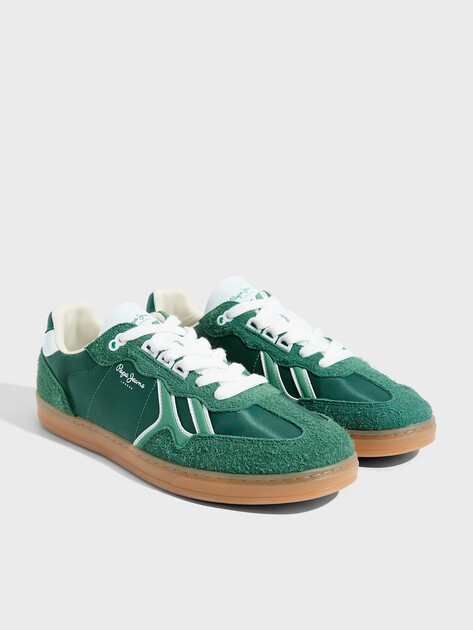 Мужские кеды PEPE JEANS BALL FUN M, Артикул PMS00040, зеленый | 4315445. Ракурс 2