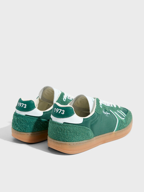 Мужские кеды PEPE JEANS BALL FUN M, Артикул PMS00040, зеленый | 4315445. Ракурс 5