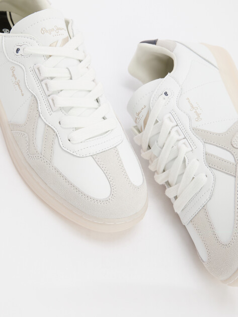 Мужские кеды PEPE JEANS BALL CLUB M, Артикул PMS00041, белый | 4315454. Ракурс 5