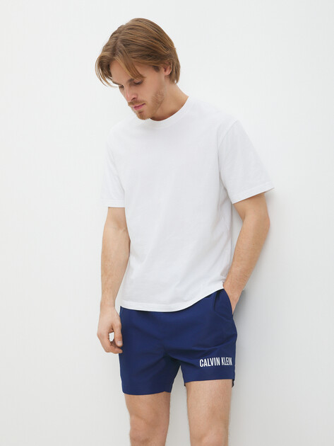 Мужские купальные шорты CALVIN KLEIN MEDIUM DOUBLE WB, Артикул KM0KM00992, синий | 4316035. Ракурс 5 Мужские купальные шорты CALVIN KLEIN MEDIUM DOUBLE WB, Артикул KM0KM00992, синий | 4316035. Ракурс 5