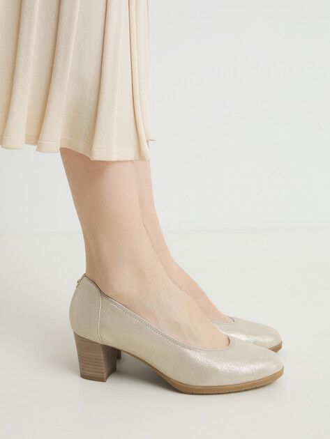 Женские туфли TAMARIS MARVA, Артикул 1-1-22451-44, светло-золотой | 4317874. Ракурс 2 Женские туфли TAMARIS MARVA, Артикул 1-1-22451-44, светло-золотой | 4317874. Ракурс 2