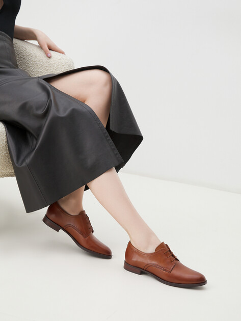 Женские дерби TAMARIS MULIKA, Артикул 1-1-23201-44, светло-коричневый | 4317958. Ракурс 2