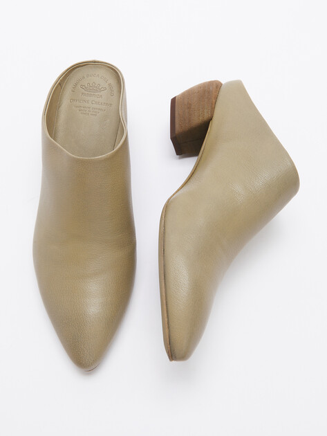 Мюли OFFICINE CREATIVE, Артикул SALLY/033, оливковый | 4322430. Ракурс 6 Мюли OFFICINE CREATIVE, Артикул SALLY/033, оливковый | 4322430. Ракурс 6