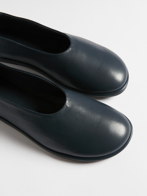 Женские слиперы OFFICINE CREATIVE, Артикул MIENNE/110, темно-синий | 4322945. Ракурс 6