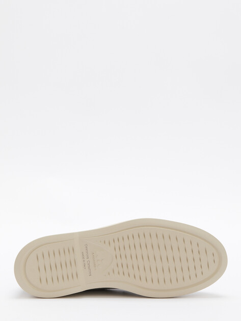 Женские лоферы OFFICINE CREATIVE, Артикул BONES/101, серо-зеленый | 4323045. Ракурс 4