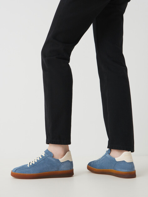 Женские кеды OFFICINE CREATIVE, Артикул DESTINY/101, темно-голубой | 4323472. Ракурс 2 Женские кеды OFFICINE CREATIVE, Артикул DESTINY/101, темно-голубой | 4323472. Ракурс 2