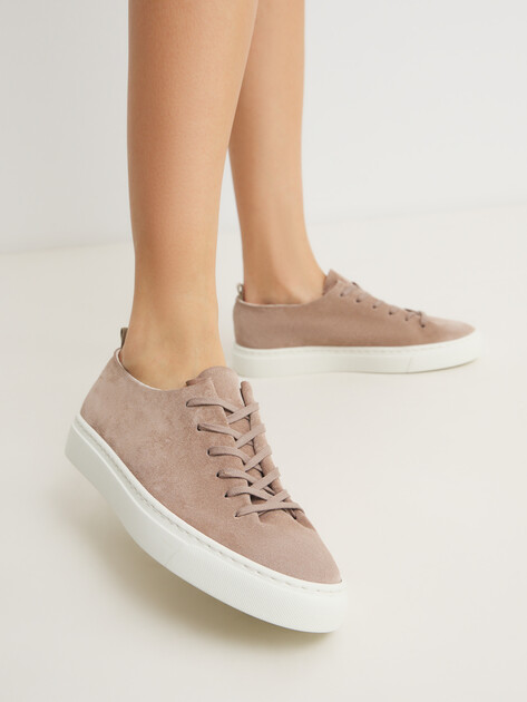 Женские кеды OFFICINE CREATIVE, Артикул LEGGERA/100, серо-коричневый | 4323773. Ракурс 2