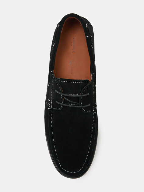 Мужские топсайдеры TENDANCE, Артикул TTJF1180-1, черный | 4324887. Ракурс 5