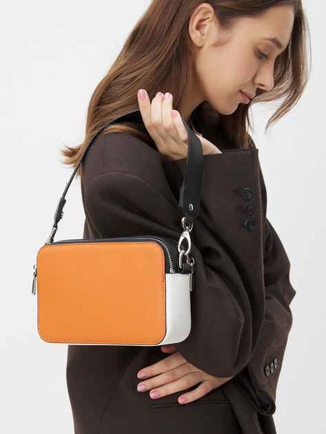 Кросс-боди TENDANCE, Артикул MRH24-502, коричнево-оранжевый | 4327595. Ракурс 2 Кросс-боди TENDANCE, Артикул MRH24-502, коричнево-оранжевый | 4327595. Ракурс 2