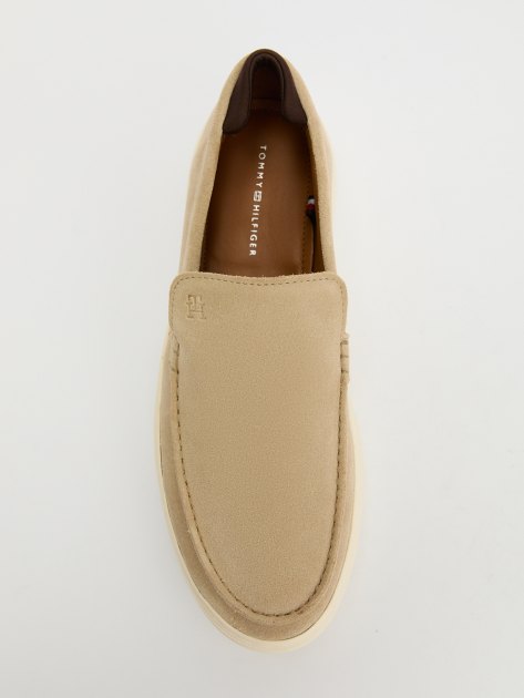 Мужские лоферы TOMMY HILFIGER, Артикул FM0FM04985(K), бежевый | 4328202. Ракурс 5