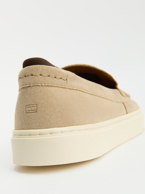 Мужские лоферы TOMMY HILFIGER, Артикул FM0FM04985(K), бежевый | 4328202. Ракурс 6