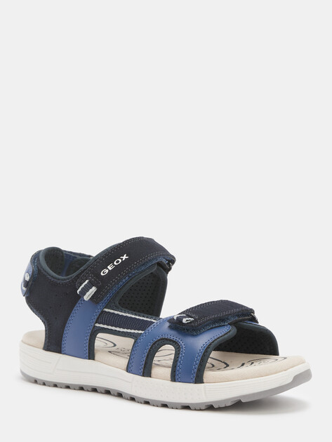 Детские сандалии GEOX J SANDAL ALBEN BOY, Артикул J35AVA, синий | 4328759. Ракурс 2