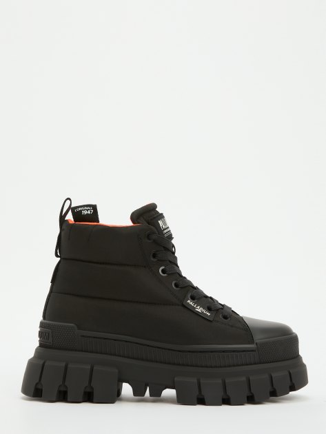 Женские дутики PALLADIUM REVOLT BOOT OVERCUSH, Артикул 98863, черный | 4330269. Ракурс 3 Женские дутики PALLADIUM REVOLT BOOT OVERCUSH, Артикул 98863, черный | 4330269. Ракурс 3