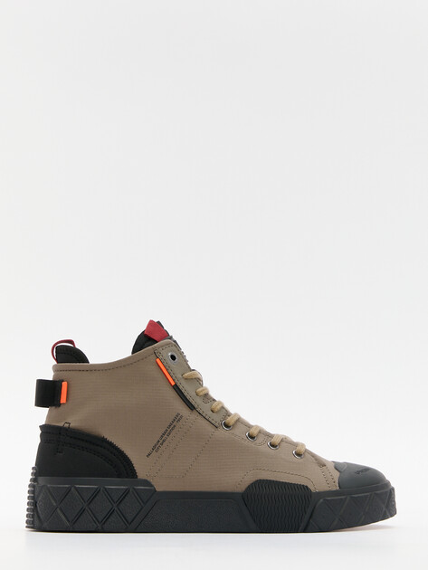 Мужские высокие кеды PALLADIUM ACE CITY SHELL CHUKKA, Артикул 79131, хаки | 4330870. Ракурс 3 Мужские высокие кеды PALLADIUM ACE CITY SHELL CHUKKA, Артикул 79131, хаки | 4330870. Ракурс 3