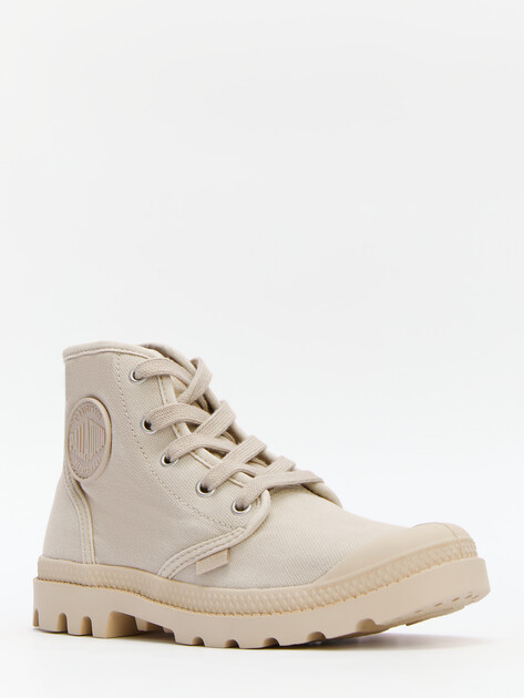 Женские ботинки PALLADIUM PAMPA HI, Артикул 92352, серо-бежевый | 4331146. Ракурс 3 Женские ботинки PALLADIUM PAMPA HI, Артикул 92352, серо-бежевый | 4331146. Ракурс 3