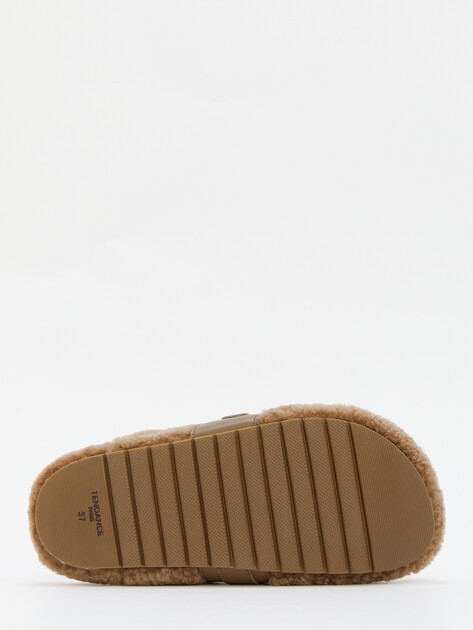 Женские шлепанцы TENDANCE, Артикул YS-48051L-1, бежево-коричневый | 4334178. Ракурс 4 Женские шлепанцы TENDANCE, Артикул YS-48051L-1, бежево-коричневый | 4334178. Ракурс 4