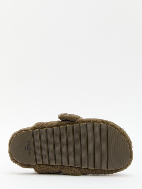 Женские шлепанцы TENDANCE, Артикул YS-48051L-6, зеленовато-коричневый | 4334195. Ракурс 4 Женские шлепанцы TENDANCE, Артикул YS-48051L-6, зеленовато-коричневый | 4334195. Ракурс 4