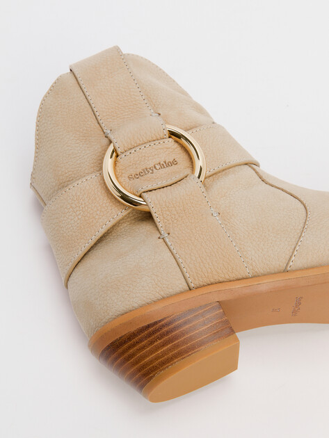 Казаки SEE by CHLOE NEW RING LINE, Артикул SB43000A, бежевый | 4334301. Ракурс 6 Казаки SEE by CHLOE NEW RING LINE, Артикул SB43000A, бежевый | 4334301. Ракурс 6