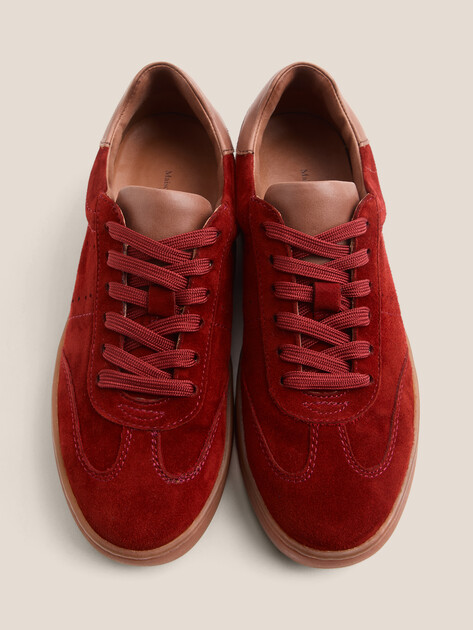 Женские кеды MAISON DAVID, Артикул TM3075F-32, вишневый | 4335277. Ракурс 4