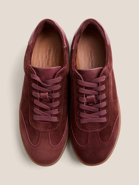 Женские кеды MAISON DAVID, Артикул TM3075F-32, винный | 4335291. Ракурс 5 Женские кеды MAISON DAVID, Артикул TM3075F-32, винный | 4335291. Ракурс 5
