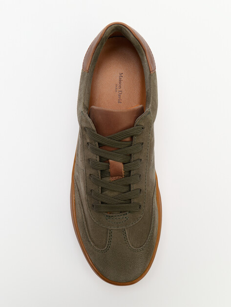 Женские кеды MAISON DAVID, Артикул TM3075F-32, серо-зеленый | 4335347. Ракурс 5 Женские кеды MAISON DAVID, Артикул TM3075F-32, серо-зеленый | 4335347. Ракурс 5