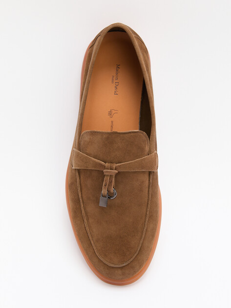 Женские лоферы MAISON DAVID, Артикул TM3269D-2, зеленовато-коричневый | 4335712. Ракурс 5 Женские лоферы MAISON DAVID, Артикул TM3269D-2, зеленовато-коричневый | 4335712. Ракурс 5