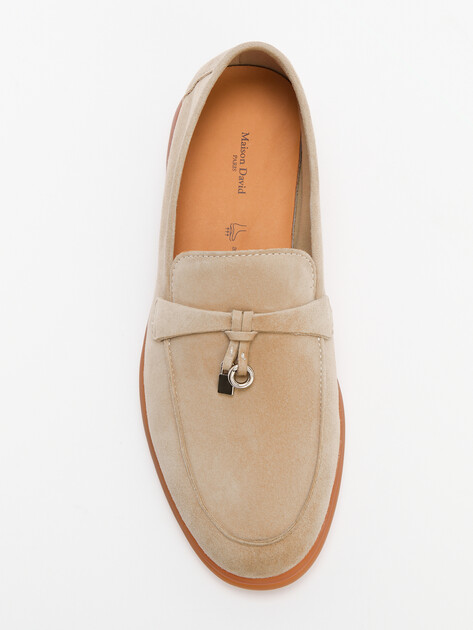 Женские лоферы MAISON DAVID, Артикул TM3269D-2, серовато-бежевый | 4335768. Ракурс 5