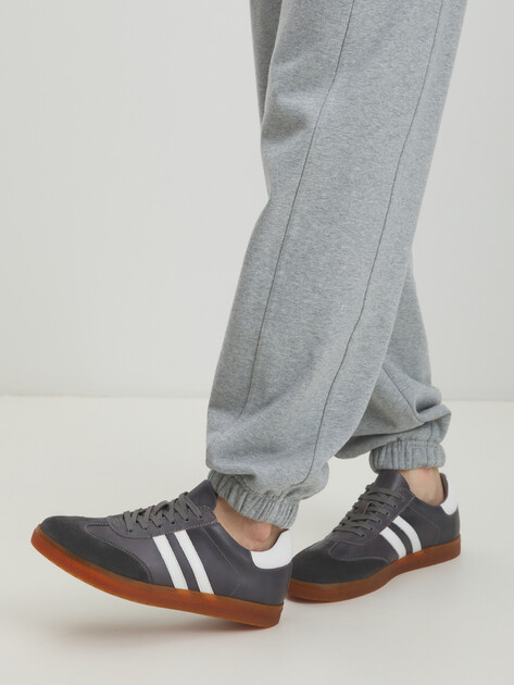 Мужские кеды MAISON DAVID, Артикул TM3238T-27, серо-фиолетовый | 4336690. Ракурс 2