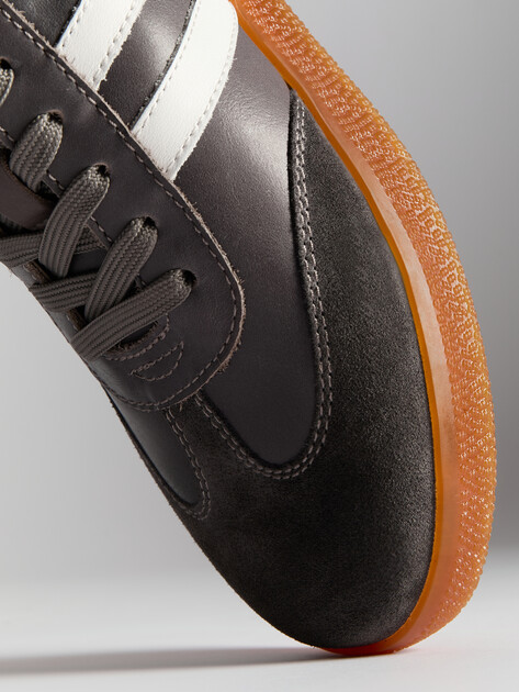 Мужские кеды MAISON DAVID, Артикул TM3238T-27, серо-фиолетовый | 4336690. Ракурс 6