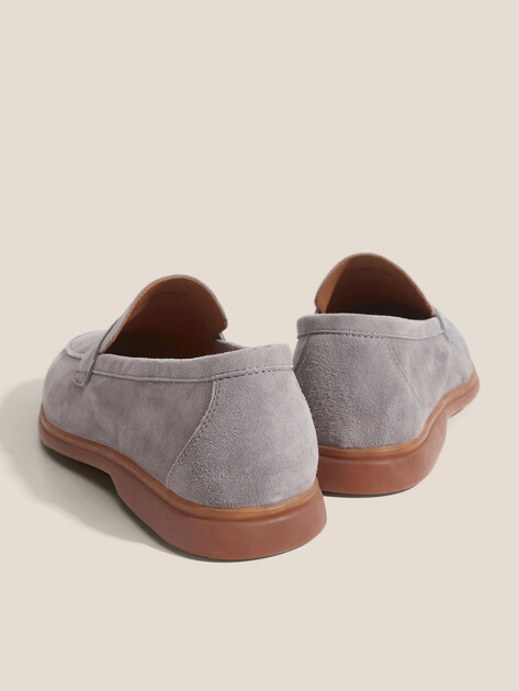 Мужские Лоферы Maison david TM3268D-5 коричнево-серый