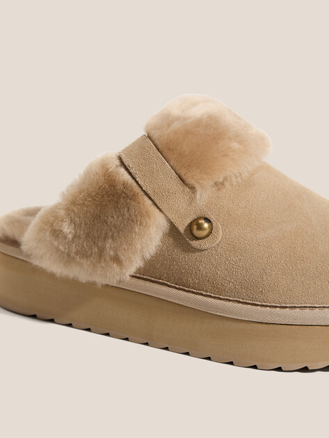 Женские шлепанцы TENDANCE, Артикул YS-48013L-2, зеленовато-бежевый | 4337908. Ракурс 4