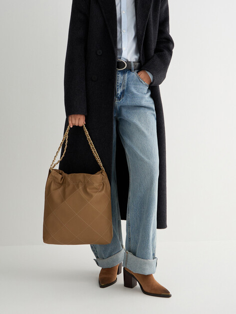 Женская сумка  DIVA`S BAG EVA, Артикул R2462, темно-бежевый | 4339283. Ракурс 5