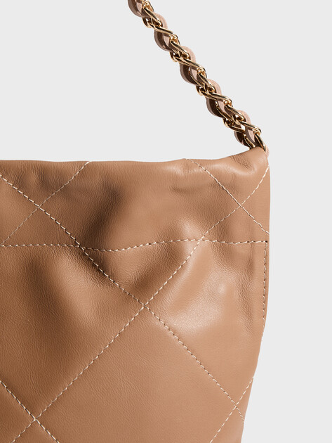 Женская сумка  DIVA`S BAG EVA, Артикул R2462, темно-бежевый | 4339283. Ракурс 2