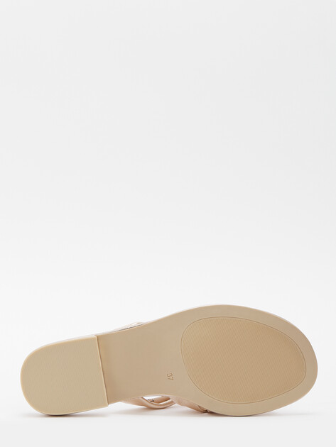 Женские шлепанцы CAPRICE MONACO, Артикул 9-9-27101-44, золотой | 4345071. Ракурс 4 Женские шлепанцы CAPRICE MONACO, Артикул 9-9-27101-44, золотой | 4345071. Ракурс 4