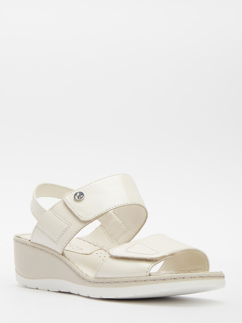 Босоножки CAPRICE SANDRA, Артикул 9-9-28251-42, молочно-бежевый | 4345767. Ракурс 3 Босоножки CAPRICE SANDRA, Артикул 9-9-28251-42, молочно-бежевый | 4345767. Ракурс 3