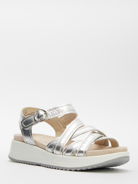 Женские сандалии CAPRICE BLUE, Артикул 9-9-28705-44, серебряный | 4346152. Ракурс 2