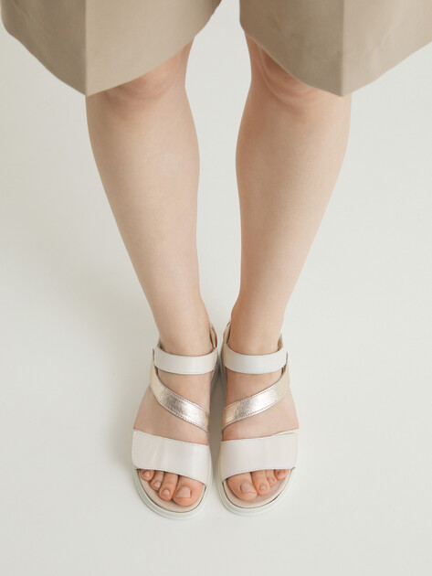 Женские сандалии CAPRICE BLUE, Артикул 9-9-28716-44, молочно-белый | 4346525. Ракурс 2