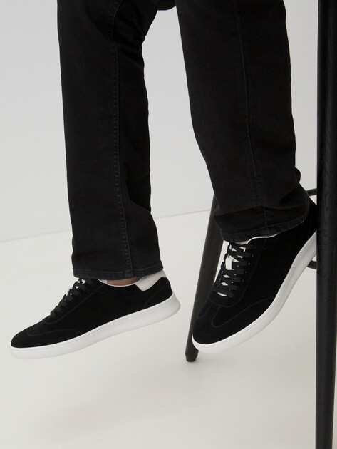 Мужские кеды TENDANCE, Артикул RS-6MT-1, черный | 4350006. Ракурс 2